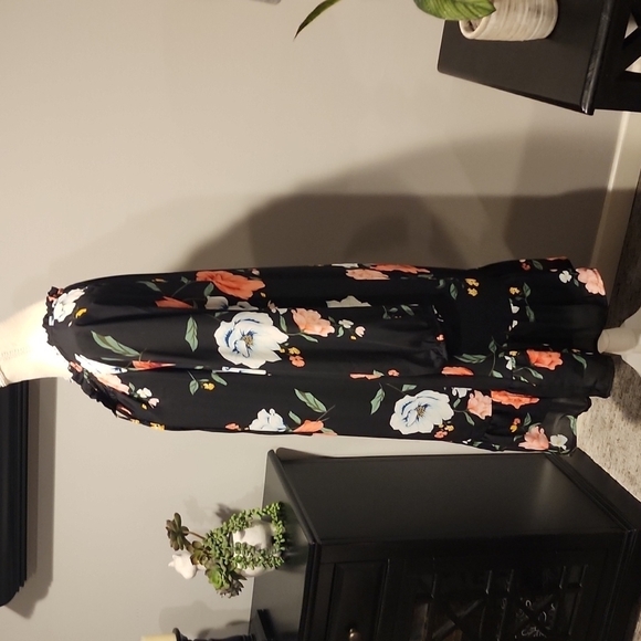 Old Navy floral dress with slip underneath beautiful dress size large - Picture 6 of 10